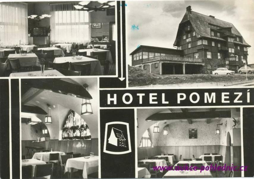 Hotel Pomezi Cínovec Exterior foto